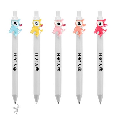 Click Activated Pen With Deer
