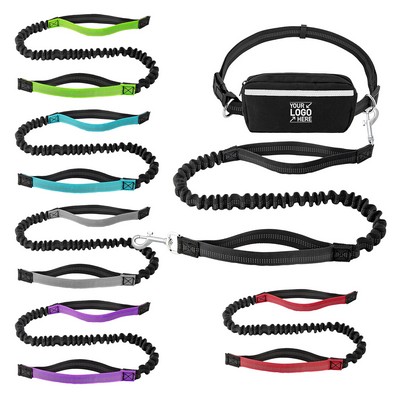 Waist Bag Dog Leash Set