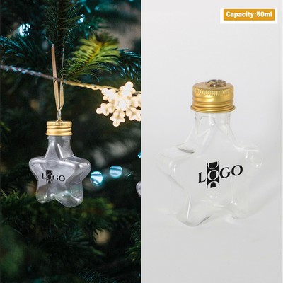 1.7 Oz Star Shape Drink Bottle - Hangable Party Favorites