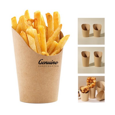 14oz Disposable Paper French Fries Cup