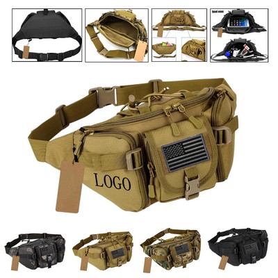 Tactical Waist Pack for Hiking, Fishing & Outdoor