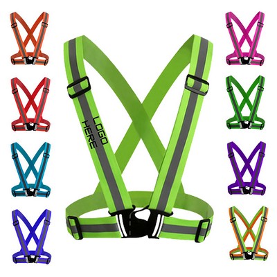 Adjustable Reflective Harness Strap