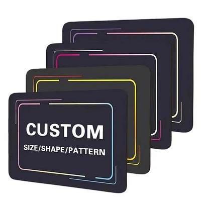 Rubber Mouse Pad with Non-Slip Base