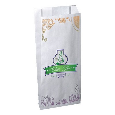 Digital Full Color 2-Sided Merchant Paper Bag with Gussets (5"x 10"x 2")