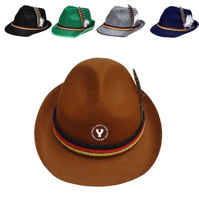 Beer Fest Festival Party Bavarian Hat With Custom Logo