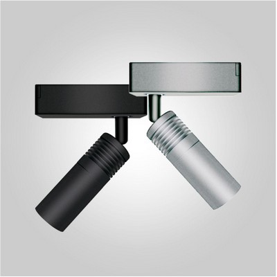 Size - Mini Track-Mounted Logo Gobo Projector – 7W Indoor, Custom Logo Light