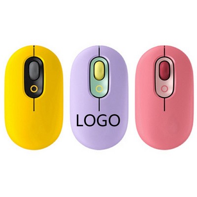 Compact And Cute Wireless Bluetooth Mouse