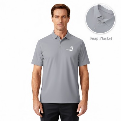 Men's Athletic Performance Short Sleeve Polo Shirt