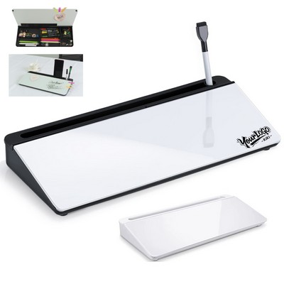 Multi-Function Desk Organizer with Whiteboard