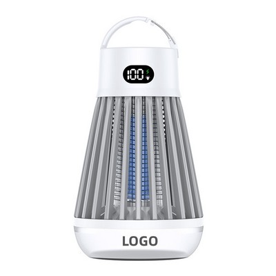 Portable USB Rechargeable Mosquito Killer Lamp with Zapper Light