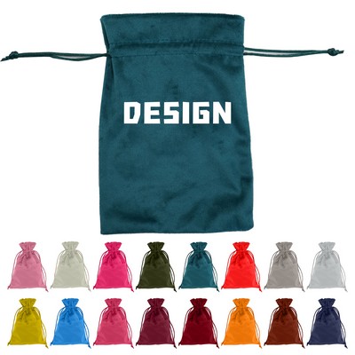 Velvet Jewelry Drawstring Pouch