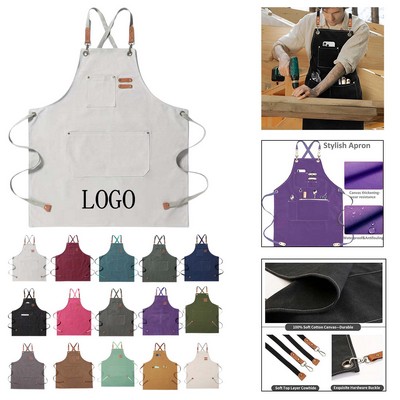 Adjustable Denim Work Apron