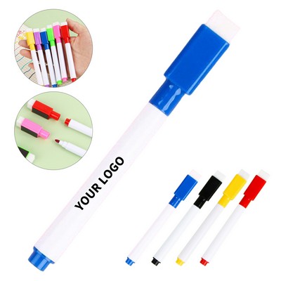 Magnetic Whiteboard Marker Erase Cap Design