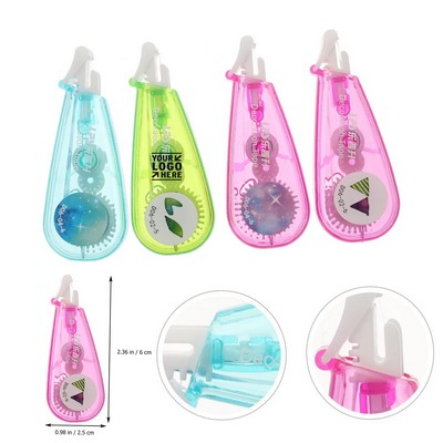 Kid Party Favor Practical Office Printed Whiteout Correction Mini Tape