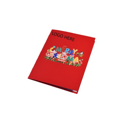 3D Stereoscopic Greeting Card