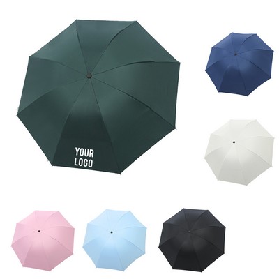 Manual Folding Advertising Umbrella