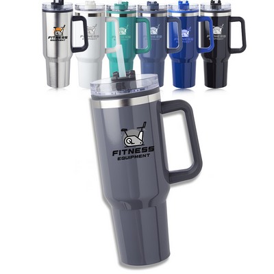 40 oz. Hugo Plastic Interior Stainless Steel