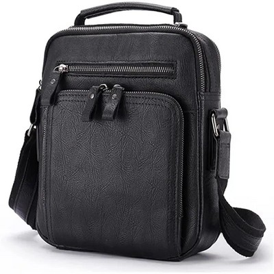 Genuine Leather Messenger and Shoulder Bag