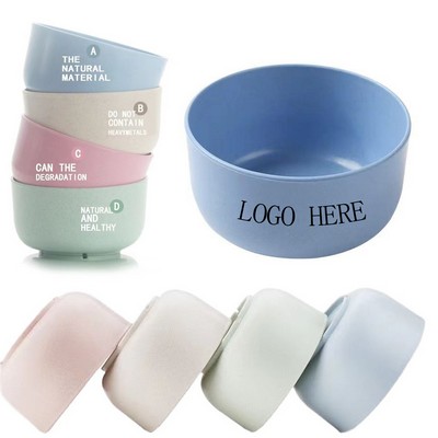 Customizable Reusable Wheat Straw Bowl