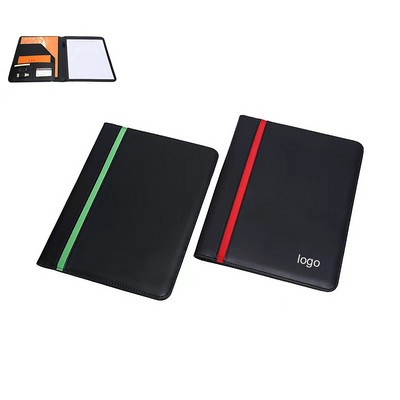 Refillable PU Leather File Folder