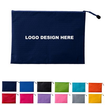 A4 Waterproof Zippered Utility Pouch