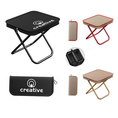 Portable Folding Stool w/Carry Bag