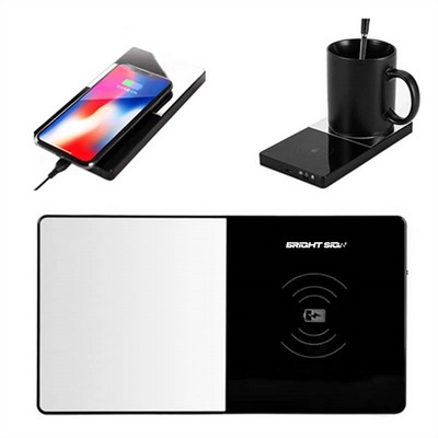 Smart 3-in-1 Coffee Warmer & Wireless Charger