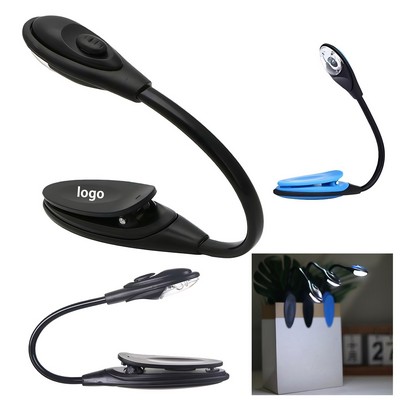 LED Book Light with Flexible Gooseneck Flashlight