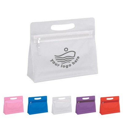 Custom Vanity Bag with Zipper