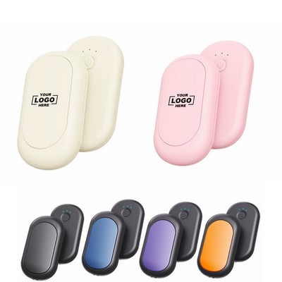 Mini Pocket Magnetic Rechargeable Hand Warmer Power Bank