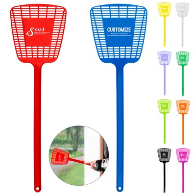 Plastic Mesh Sleek Flying Swatter