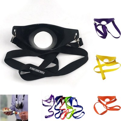 PVC Wine Glass Holder with Lanyard