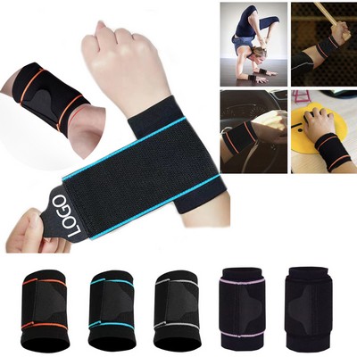 Adjustable Compression Wrist Support Brace