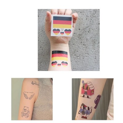 Water-Transfer Style Temporary Tattoos