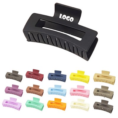 Large Frosted Claw Hair Clip