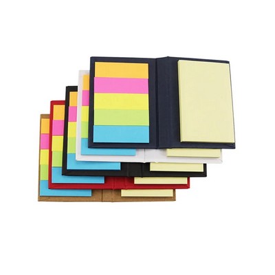 Eco Sticky Note and Flag Set with Hardcover Cover