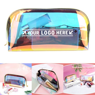 Holographic PVC Cosmetic Pouch