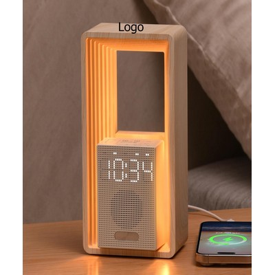 Digital Alarm Clock with Nightlight 9 Sleep Aid Sounds White Noise Sounds Machine