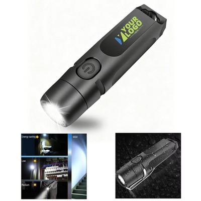 Rechargeable Keychain Flashlights for Outdoor Emergency