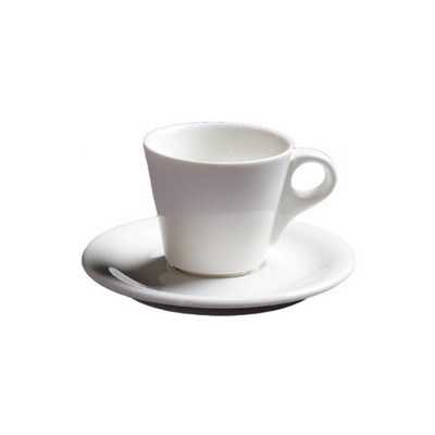 3oz Ceramic Coffee Cup With Saucer Set - By Boat