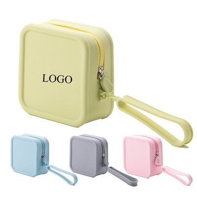 Portable Silicone Storage Bag Coin Purse