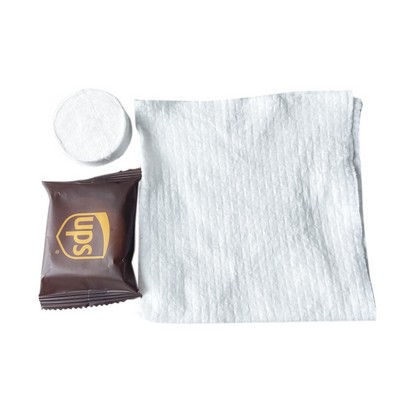 Candy-Wrapped Compressed Towel