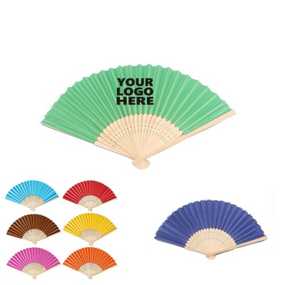 Folding Bamboo Hand Fan
