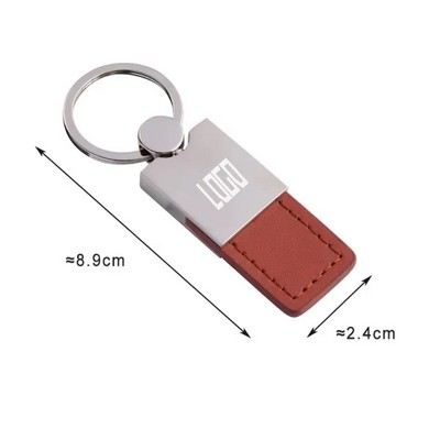 PU Leather Key Tag