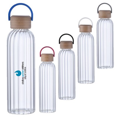 21 Oz. Single Wall Glass Bottle