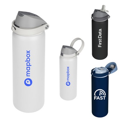 32 Oz. Chug & Sip Double-Wall Stainless Bottle