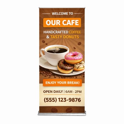 Steppy Retractable Banner Stands (Graphic only)
