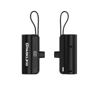 5,000 mAh Power Bank Lightning Port With A Type-C Cable