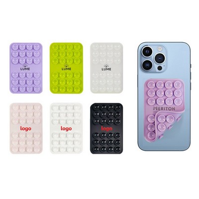 Double Sided Silicone Suction Mobile phone Mount Case