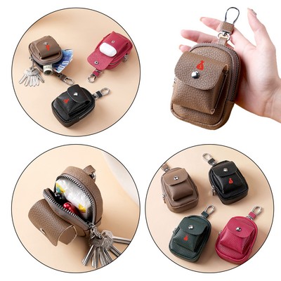 Small Backpack Coin Purse Storage Pouch